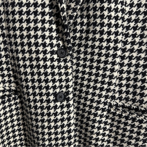 Lauren Ralph Lauren 100% wool women's blazer, size tag removed, houndstooth - Picture 7 of 13